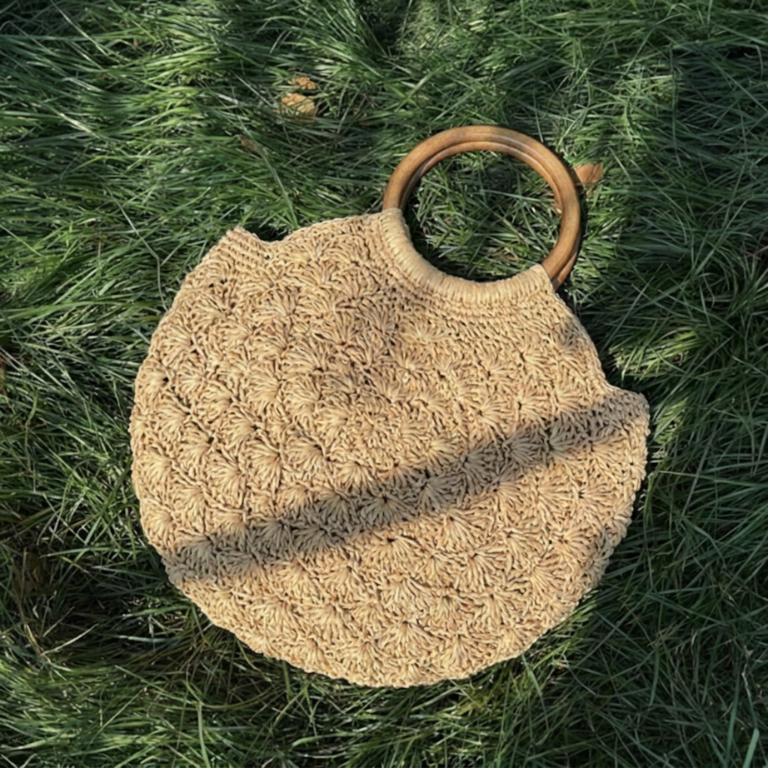 Bolsa artesanal antes
